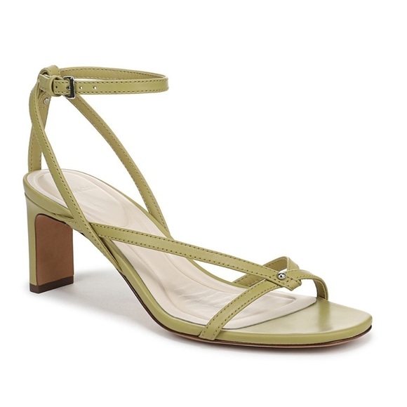 Vince Shoes - New Vince Marilyn Ankle Strap Sandal in Dried Citrus Size: 6
